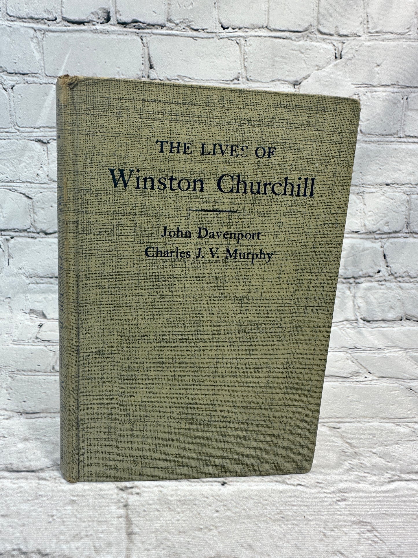 The Lives of Winston Churchill by John Davenport & Charles Murphy [1945]