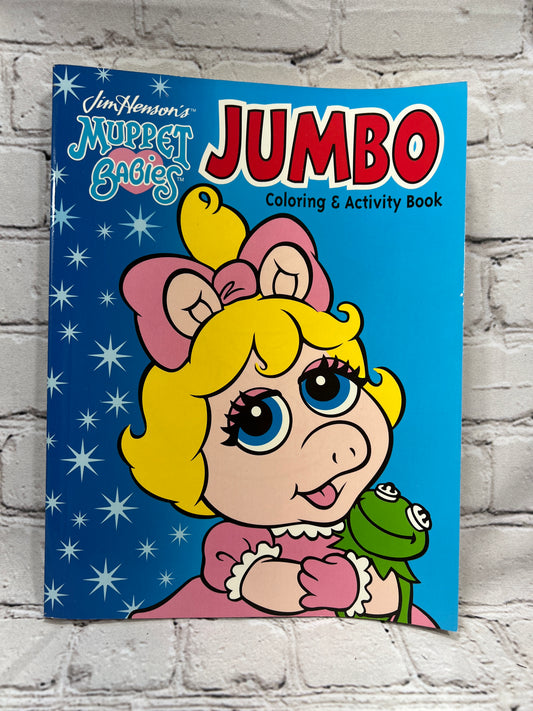 Jim Henson’s Muppet Babies Jumbo Coloring & Activity Book Miss Piggy [2003]