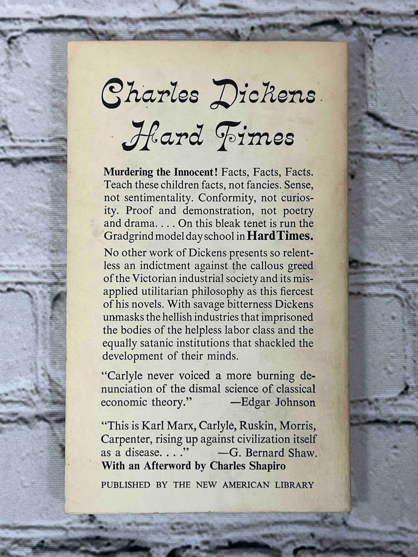 Hard Times (Signet Classic)