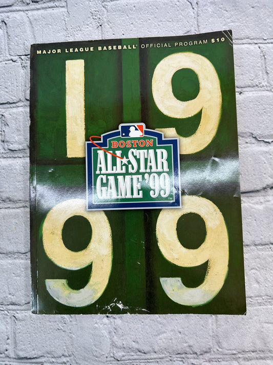 Midsummer Clasic Major League Official Program Boston All Star Game 1999