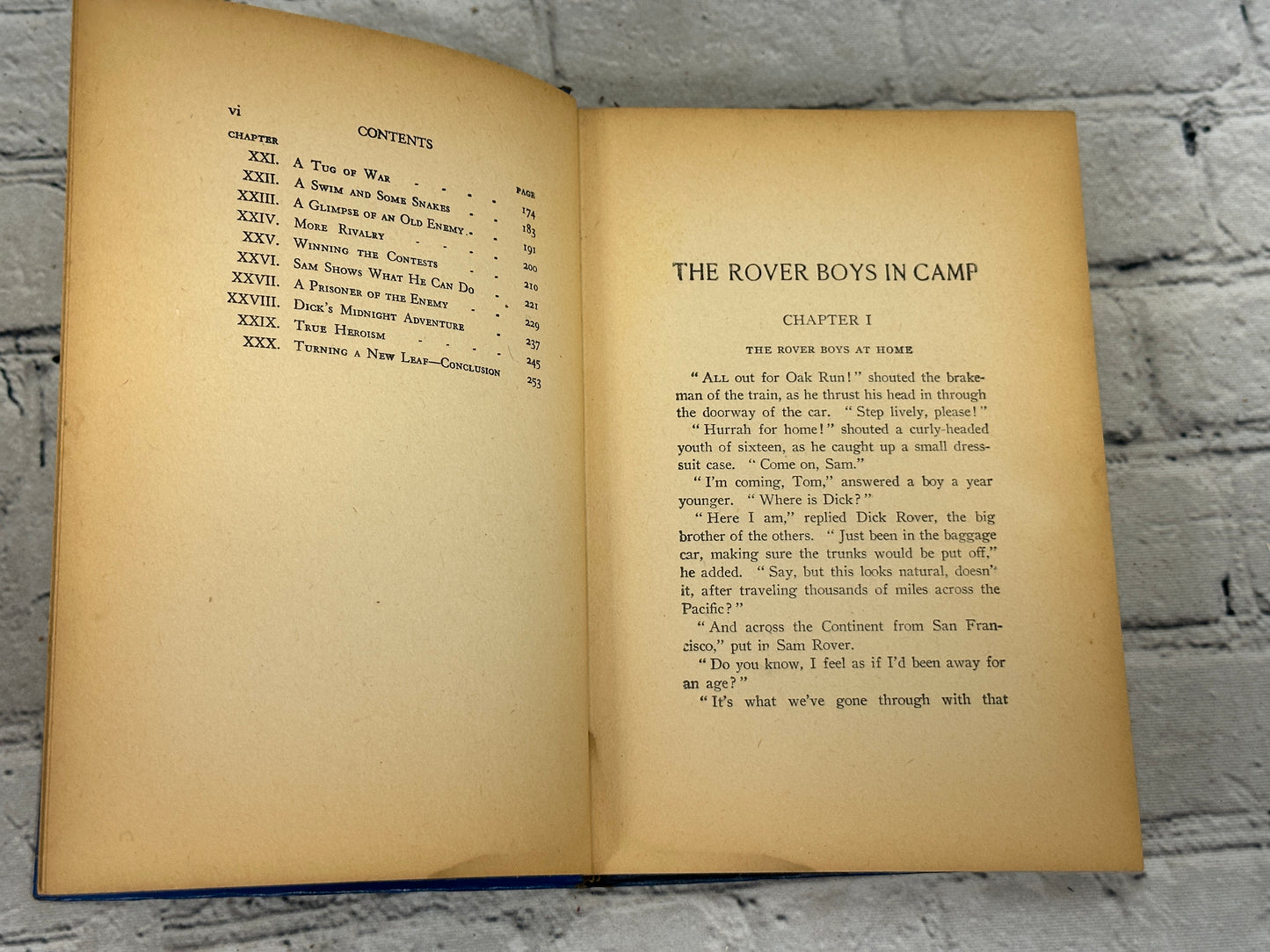 The Rover Boys In Camp: Or The Rivals Of Pine Island by Arthur Winfield [1904]