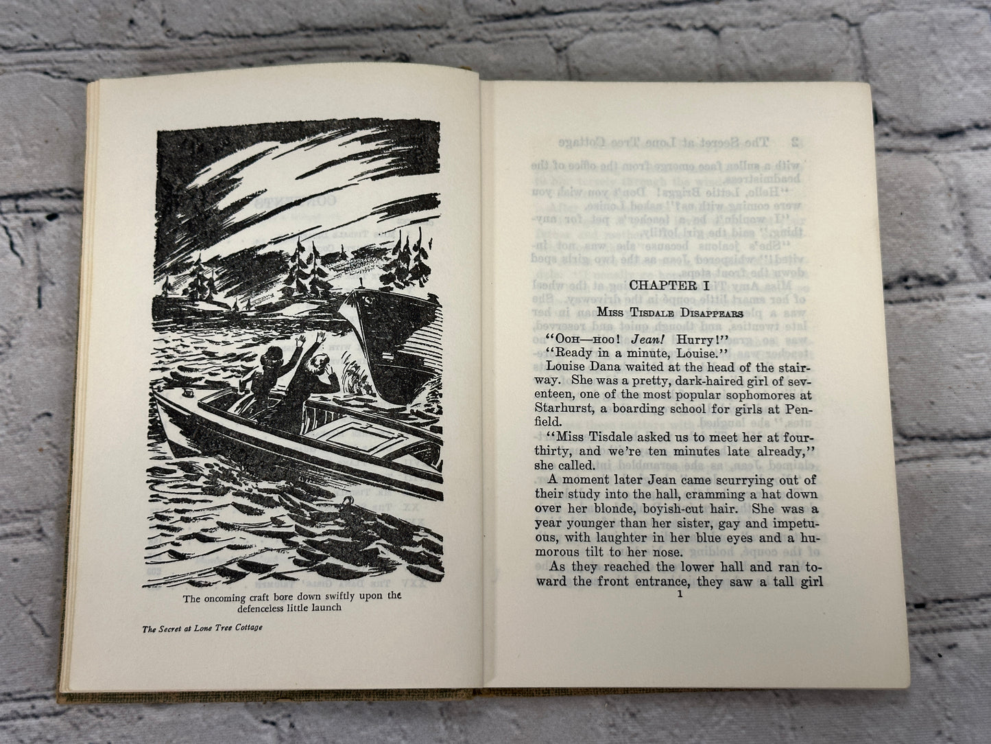 The Secret at Lone Tree Cottage, The Dana Girls Mystery..by Carolyn Keene [1934]