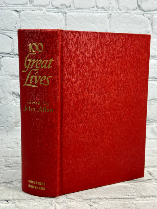 One Hundred Great Lives by John Allen [1948]