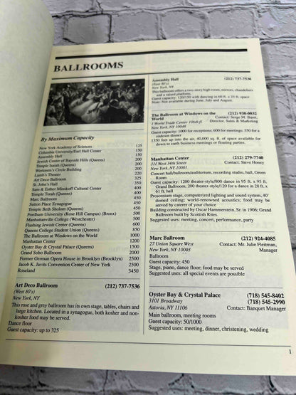 Places: A Directory of Public Places for Private Events and Private Places for Public Events