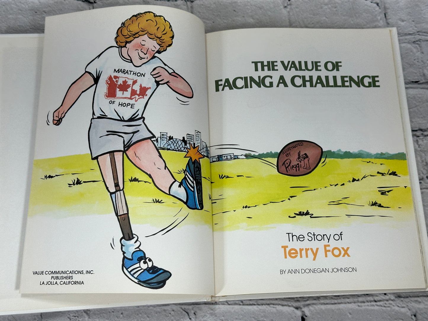 A Value Tale The Value of Facing A Challenege Story of Terry Fox [1983· 1st Edition]