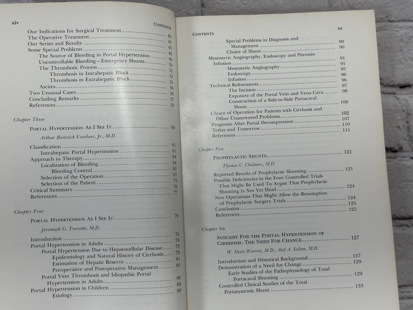 Portal Hypertension [Major Problems in Clinical Surgery · Volume 14 · 1974]