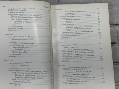 Portal Hypertension [Major Problems in Clinical Surgery · Volume 14 · 1974]