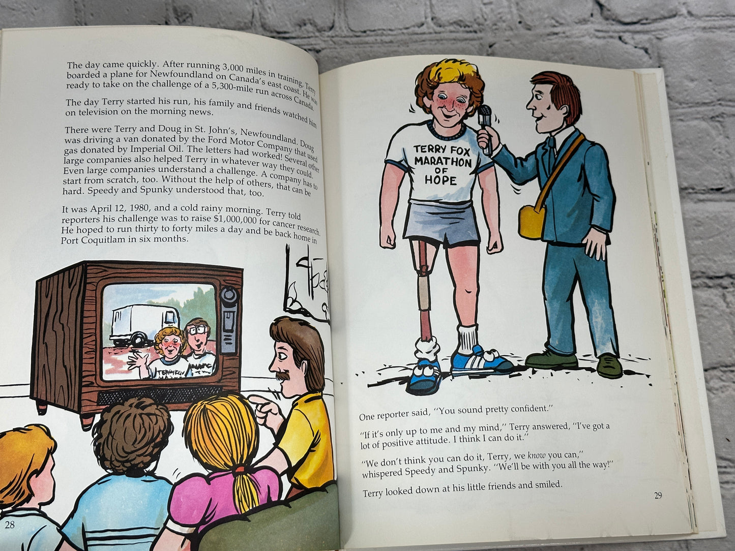 A Value Tale The Value of Facing A Challenege Story of Terry Fox [1983· 1st Edition]