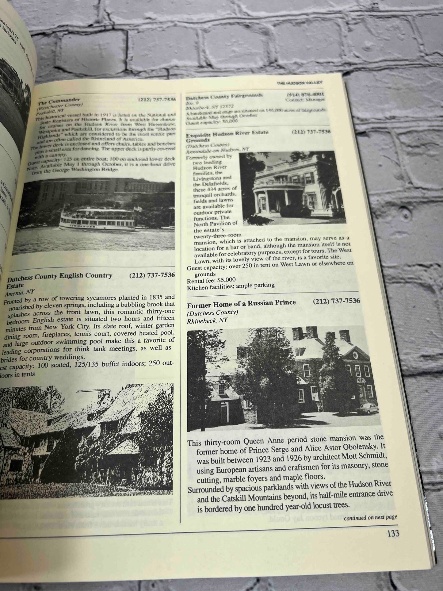 Places: A Directory of Public Places for Private Events and Private Places for Public Events