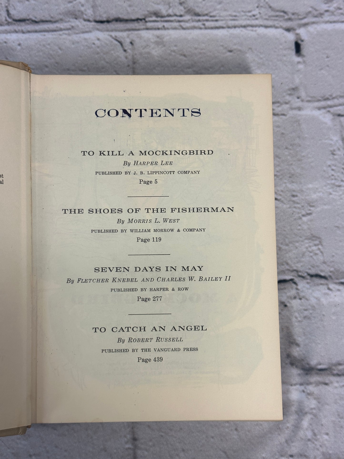 Best Sellers from Reader's Digest Condensed Books [1963 · First Edition]