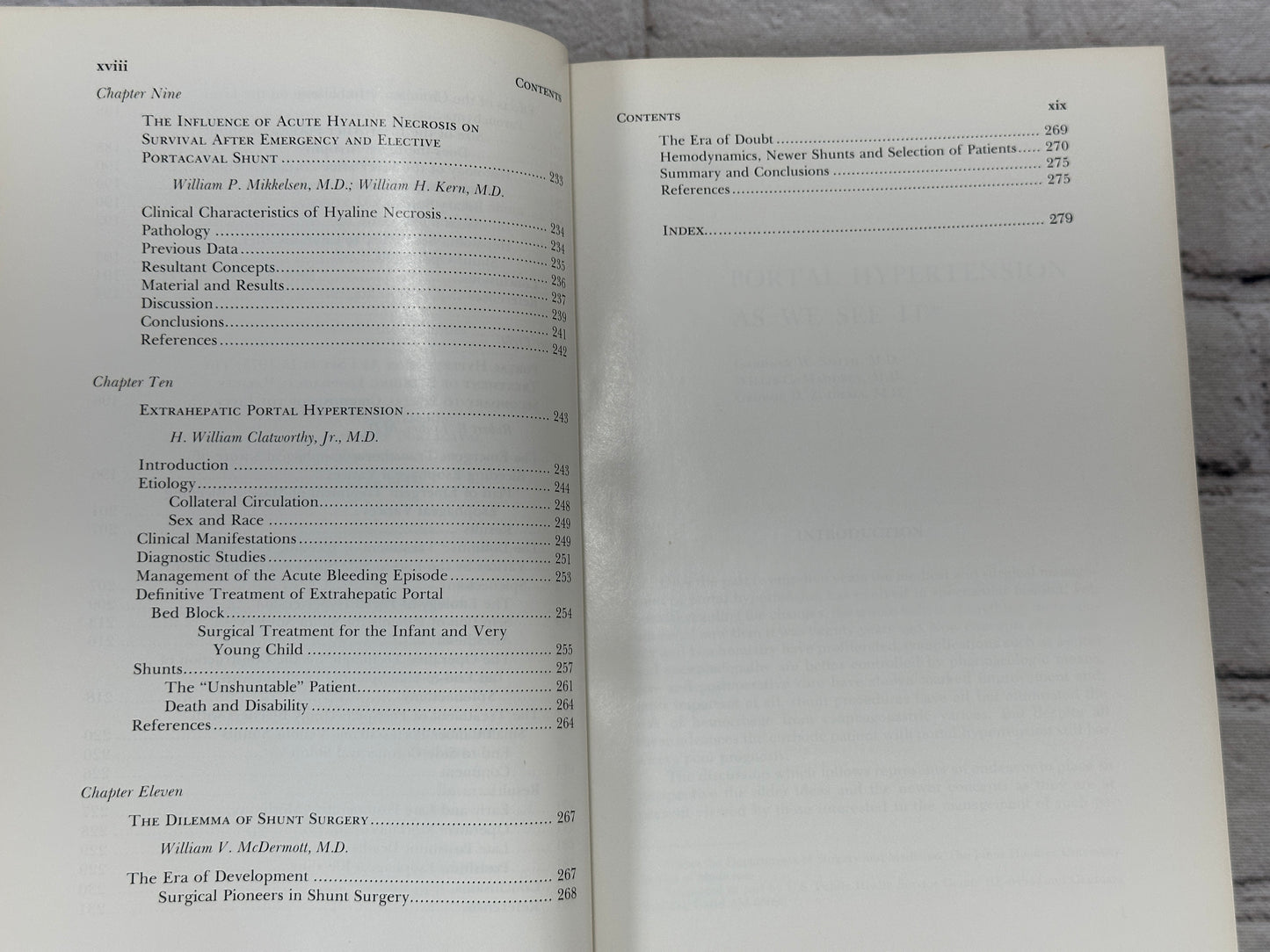 Portal Hypertension [Major Problems in Clinical Surgery · Volume 14 · 1974]