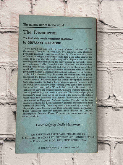The Decameron: The Final Six Novels (Everyman Paperback)