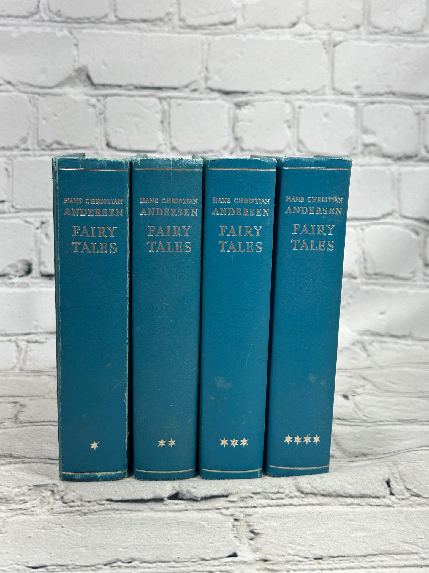 Hans Christian Andersen Fairy Tales [4 Volume Set · Odense Denmark · 1967-1968]