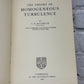 The Theory of Homogeneous Turbulence by G. K. Batchelor [1959 · 3rd Print]