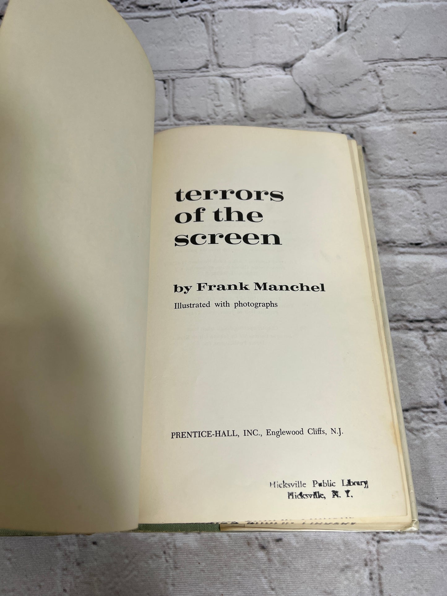 Terrors of the Screen by Frank Manchel [1970]