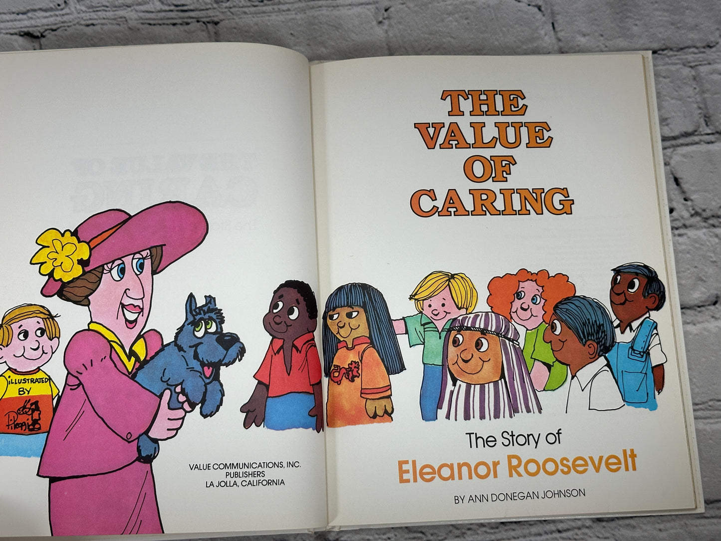 A Value Tale The Value of Caring Story of Eleanor Roosevelt [1977 · 1st Edition]