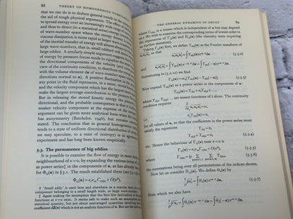 The Theory of Homogeneous Turbulence by G. K. Batchelor [1959 · 3rd Print]