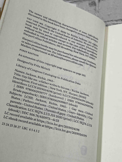 Gay Like Me: A Father Writes to His Son