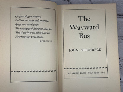 The Wayward Bus by John Steinbeck [Book Club Edition · 1947]