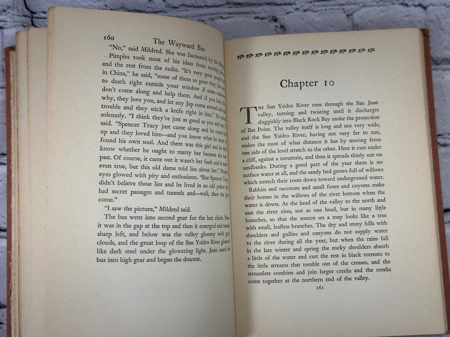 The Wayward Bus by John Steinbeck [Book Club Edition · 1947]