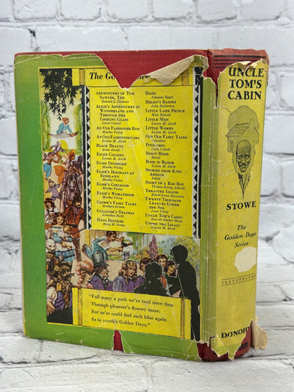 Uncle Tom's Cabin by Harriet Beecher Stowe [Golden Days Series]