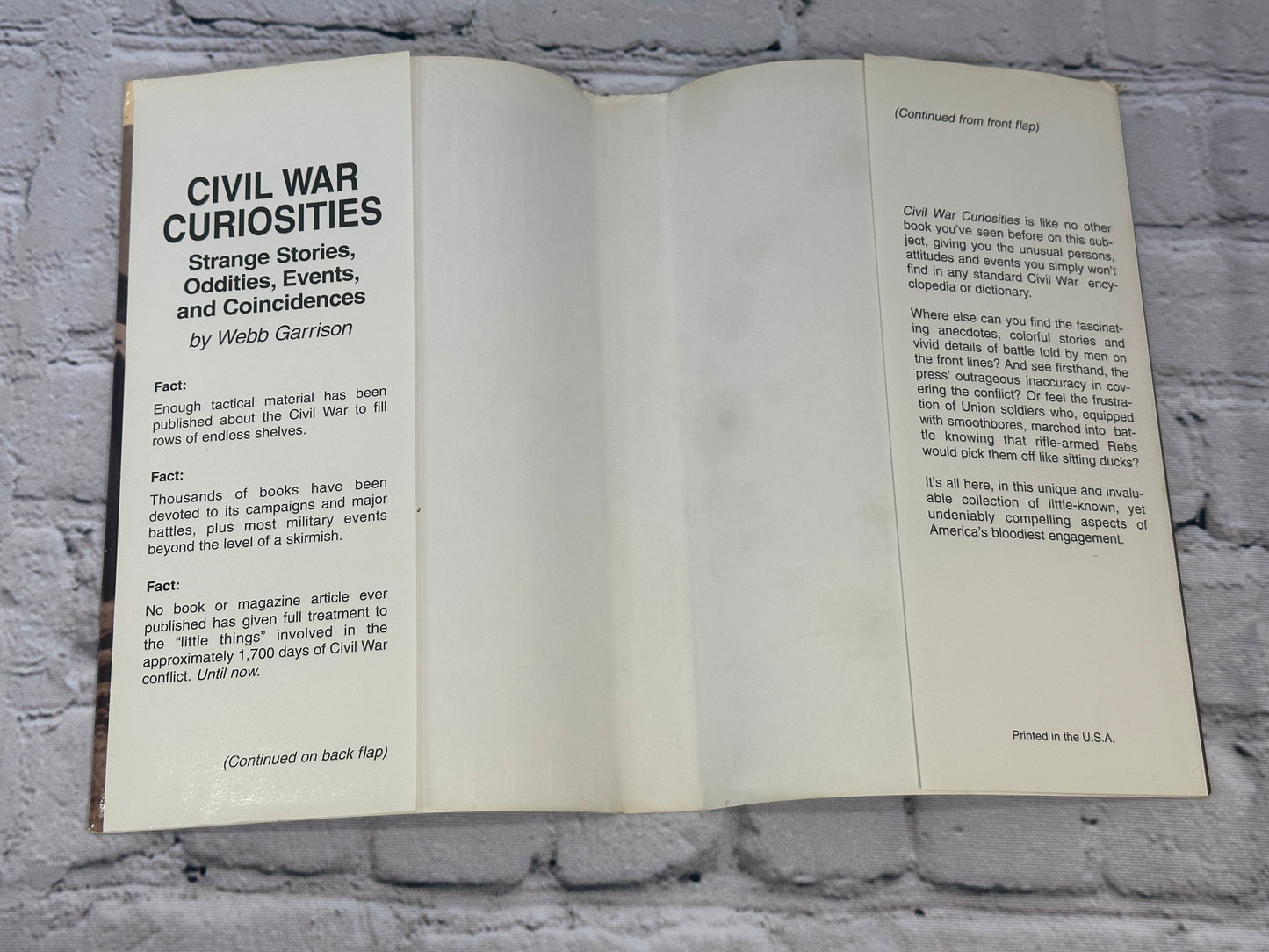 Civil War Curiosities by Webb Garrison [1994]