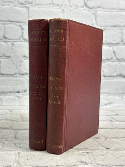 Essays in Criticism by Mathew Arnold [1916 · 4th Ed. · 1st & 2nd Series]