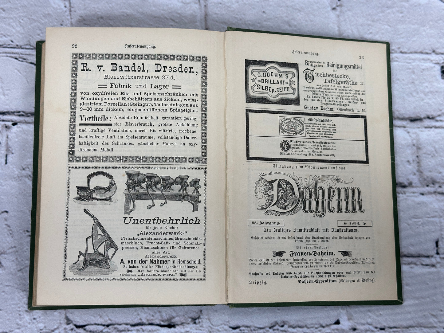 Henriette Davidis Practical Praktilches Kochbuch [German Cookbook · 1892]