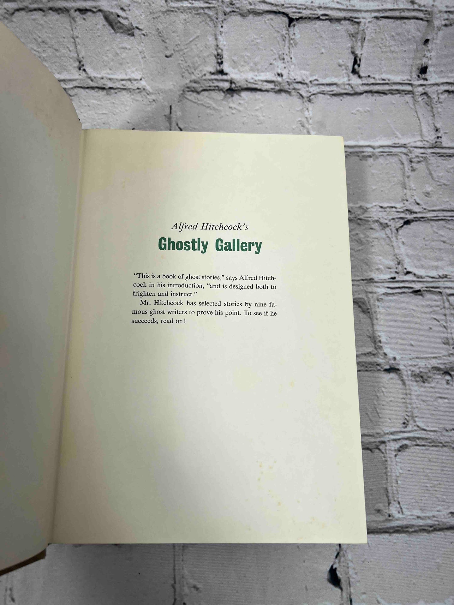 Alfred Hitchcock's Ghostly Gallery