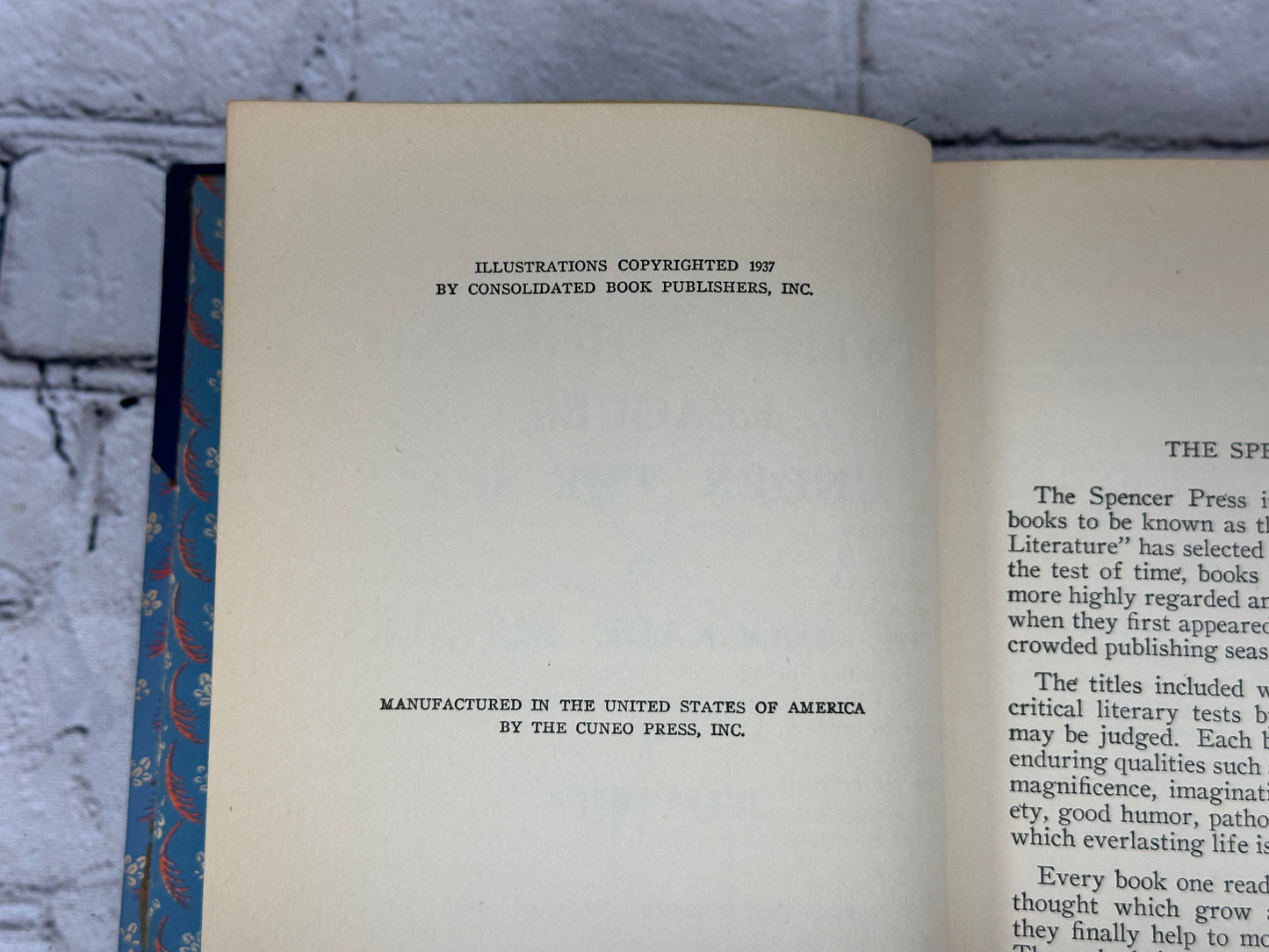 Immortal Masterpieces of Literature 2000 Leagues Under The Sea By Jules V [1937]