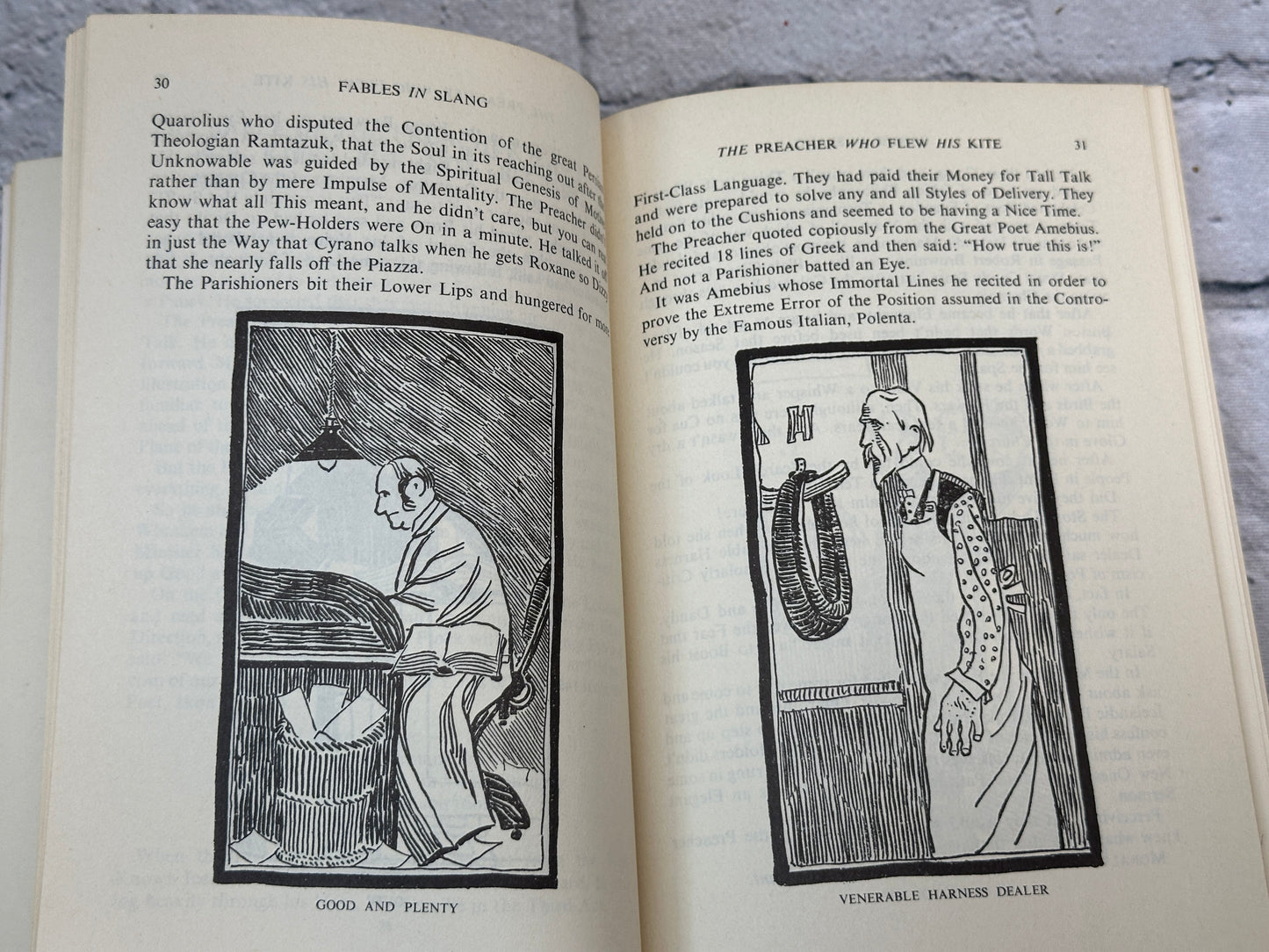 Fables in Slang and More Fables in Slang by George Ade [1960]