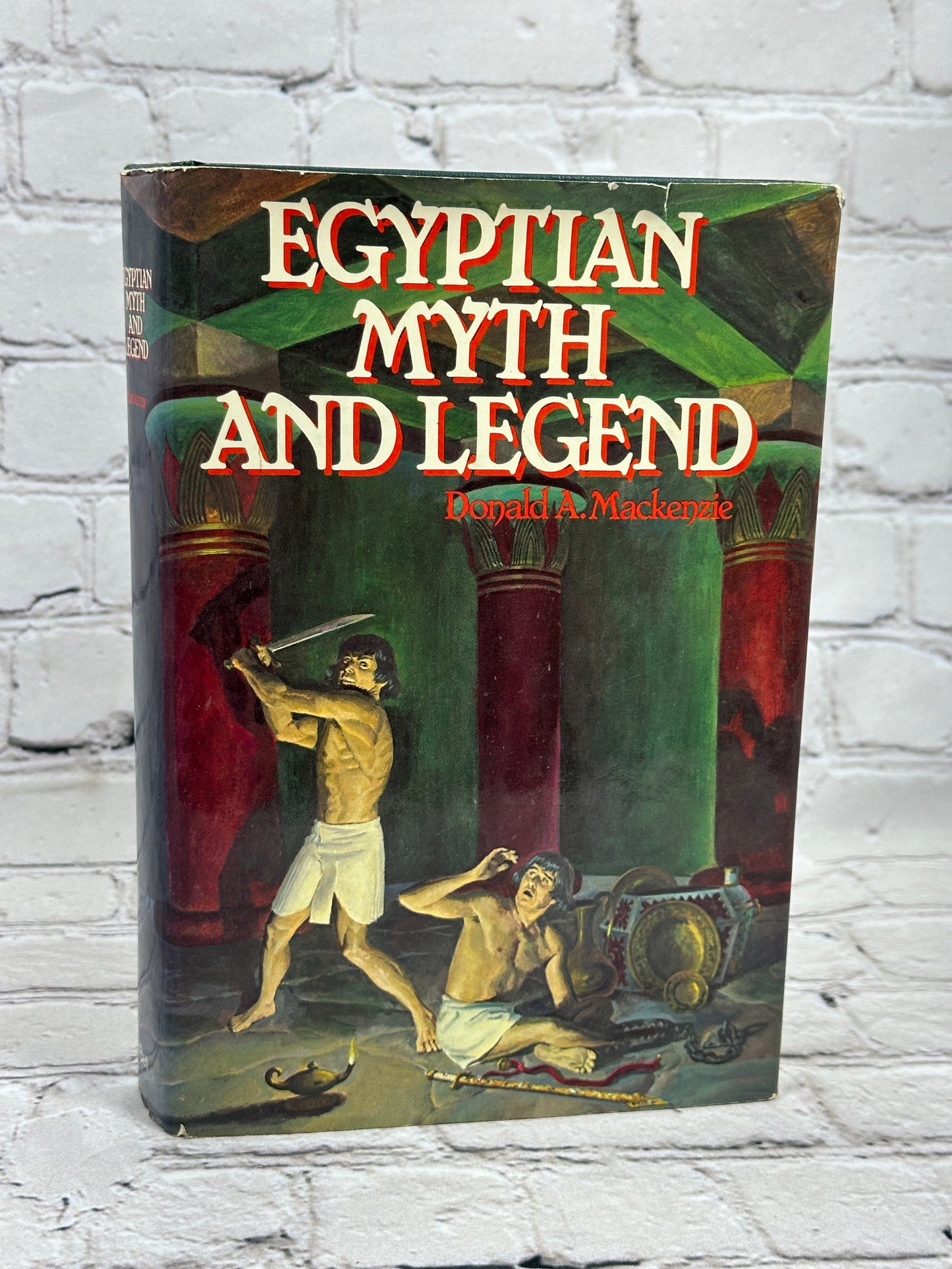 Egyptian Myth and Legend by Donald A. Mackenzie [1st Printing · 1978]