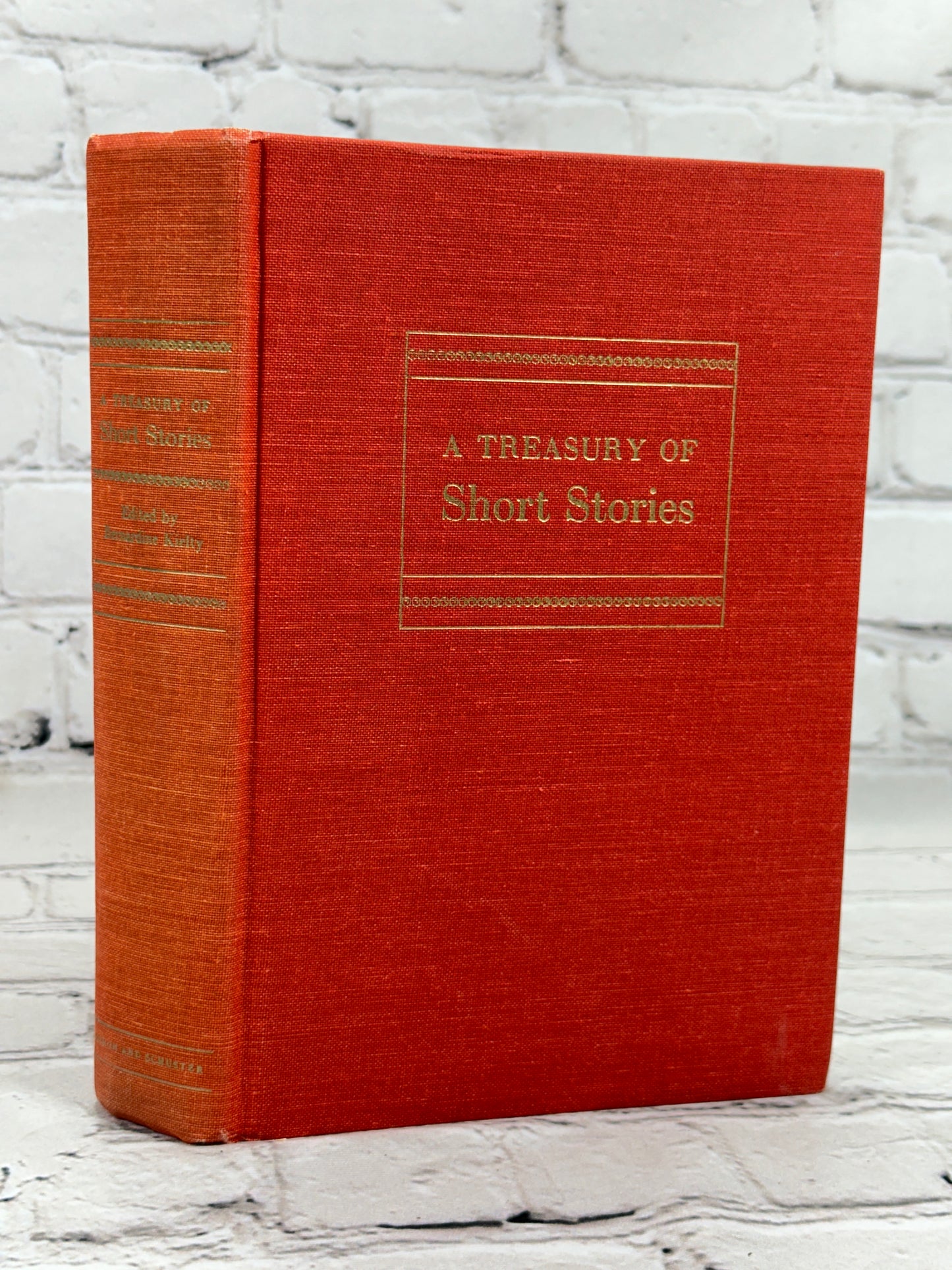 A Treasury Of Short Stories By Bernadine Kielty [10th Printing · 1947]