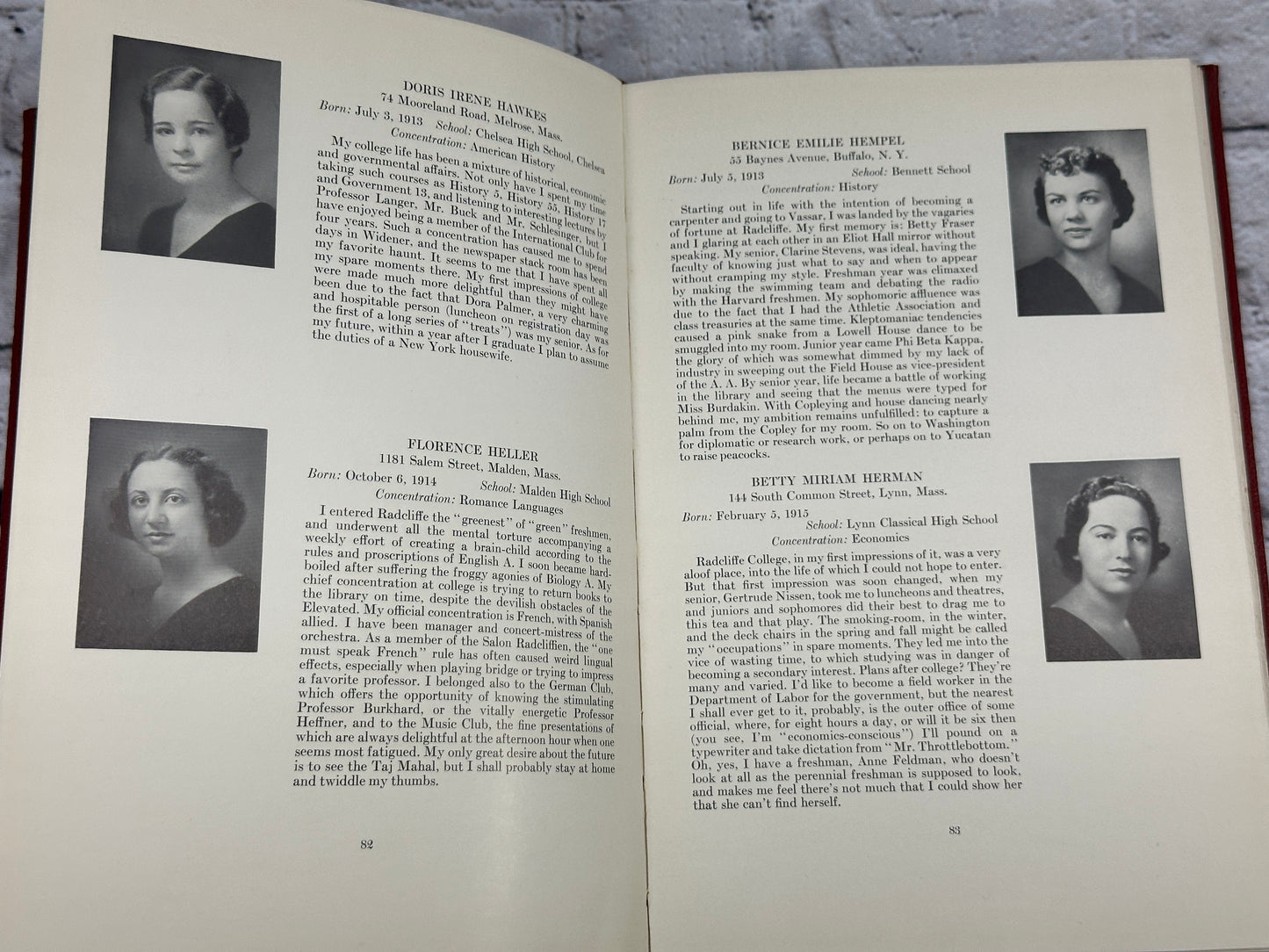 The Radcliff (College Yearbook 1935)