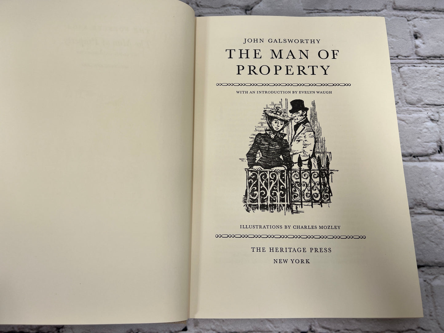 The Man Of Property By John Galsworthy [1964 · Heritage Press]