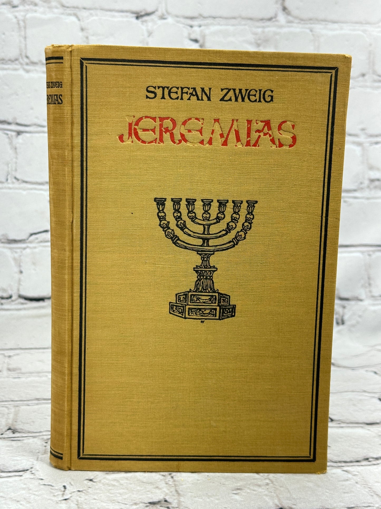 Jeremias / Jeremiah By Stefan Zweig [German · Insel-Verlag Zu Leipzig · 1923]