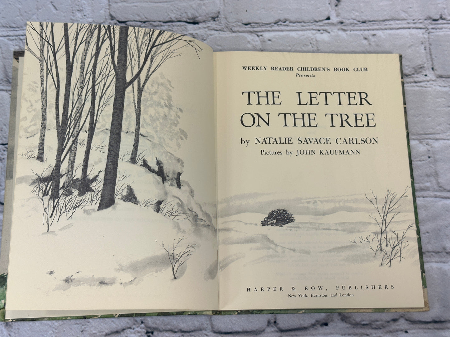 The Letter on the Tree by Natalie Savage Carlson [1964 · Weekly Reader]