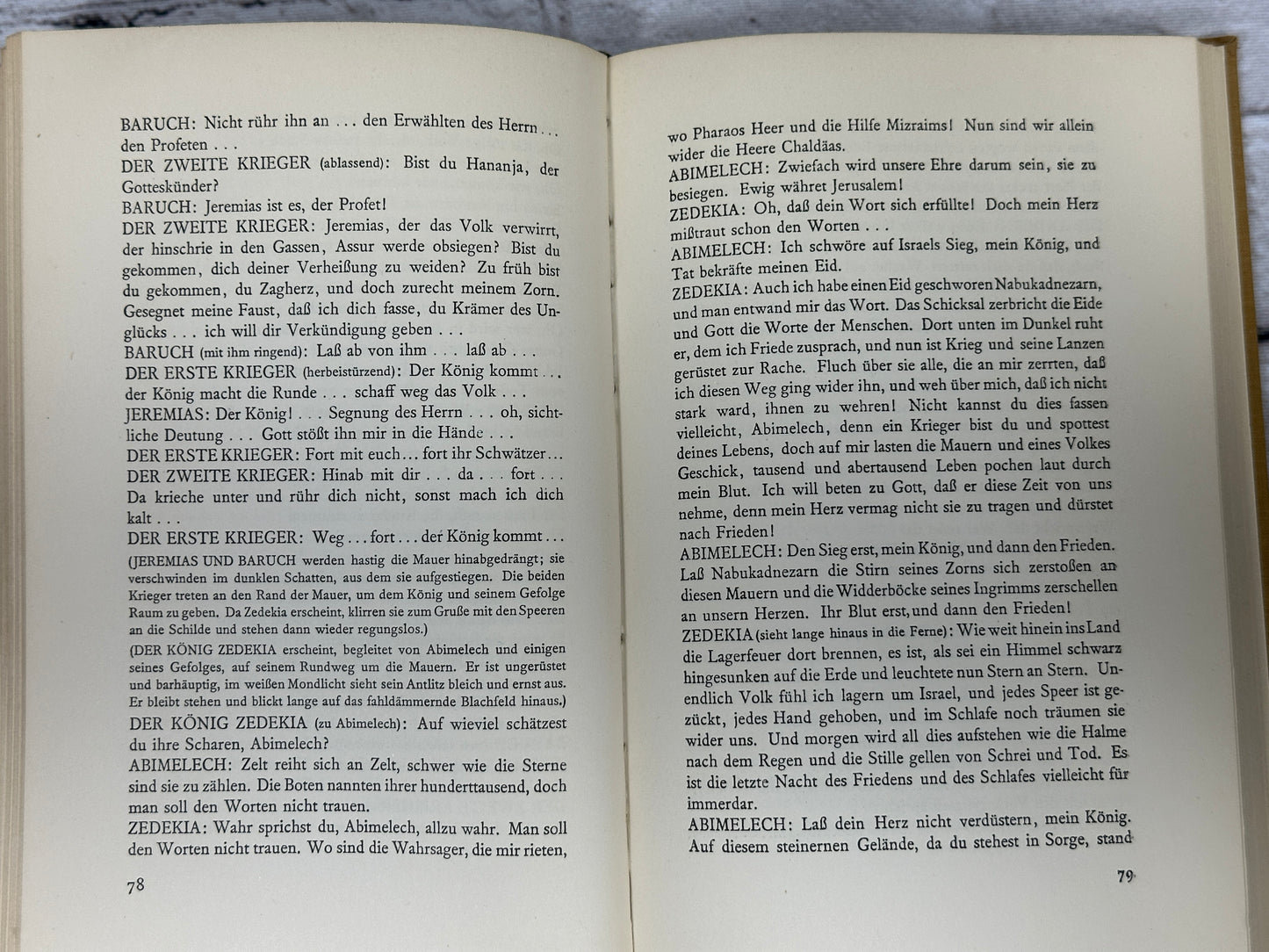 Jeremias / Jeremiah By Stefan Zweig [German · Insel-Verlag Zu Leipzig · 1923]