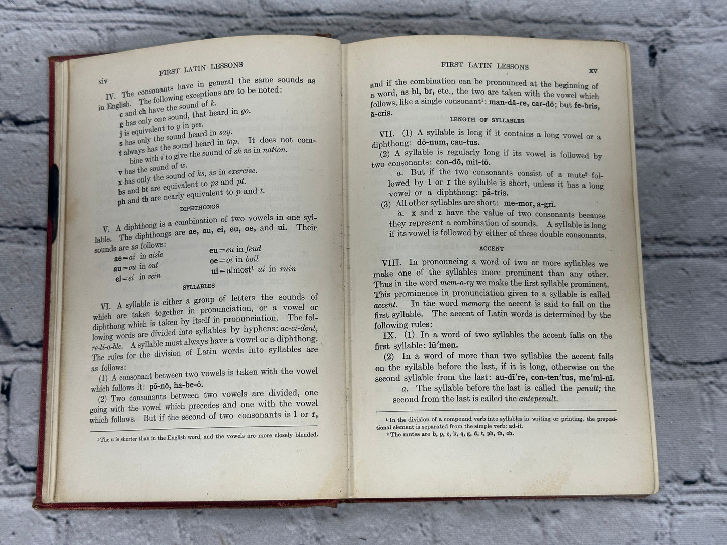 The Lake Classical Series: First Latin Lessons by Harry Fletcher Scott [1922]