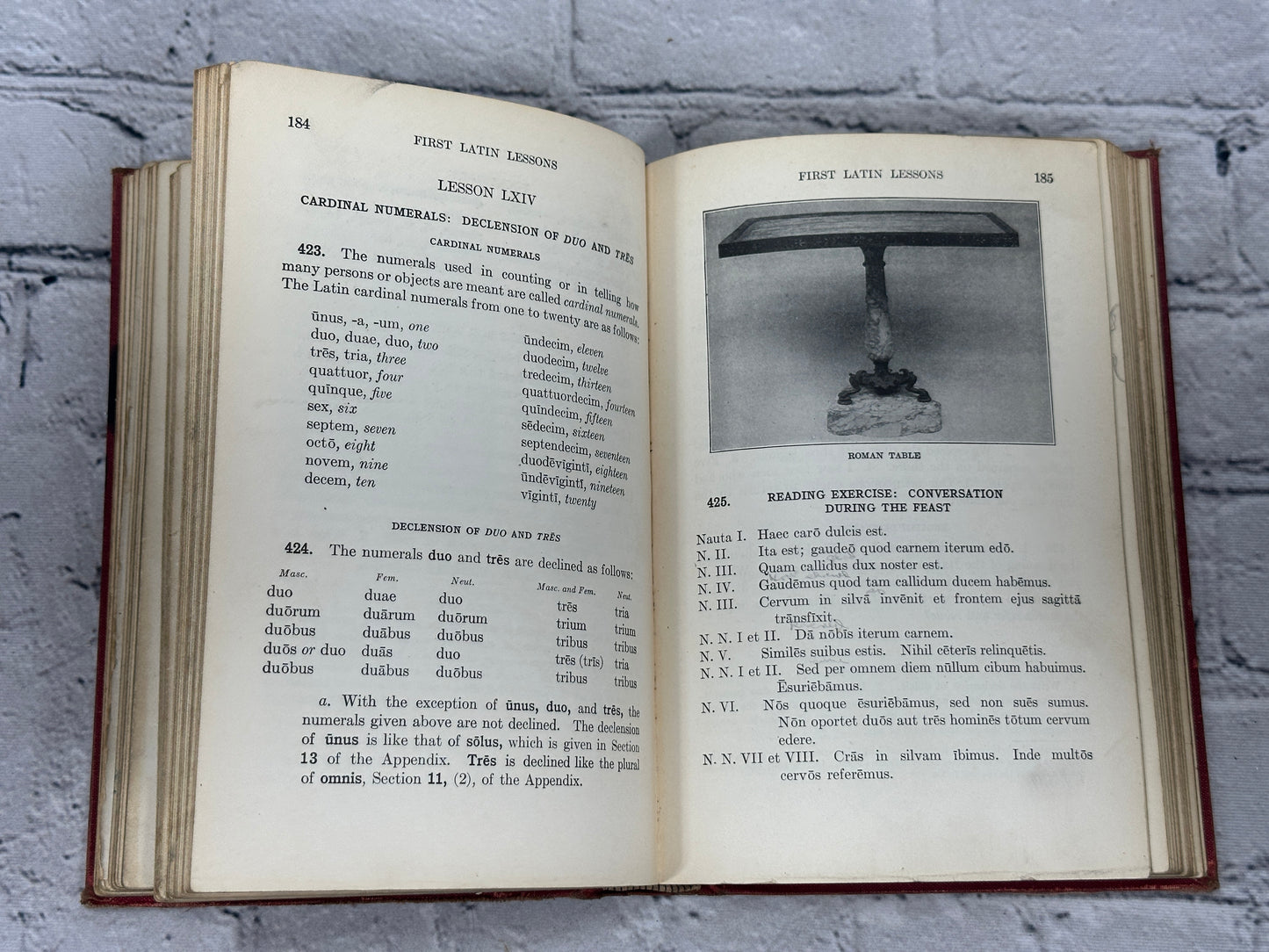 The Lake Classical Series: First Latin Lessons by Harry Fletcher Scott [1922]