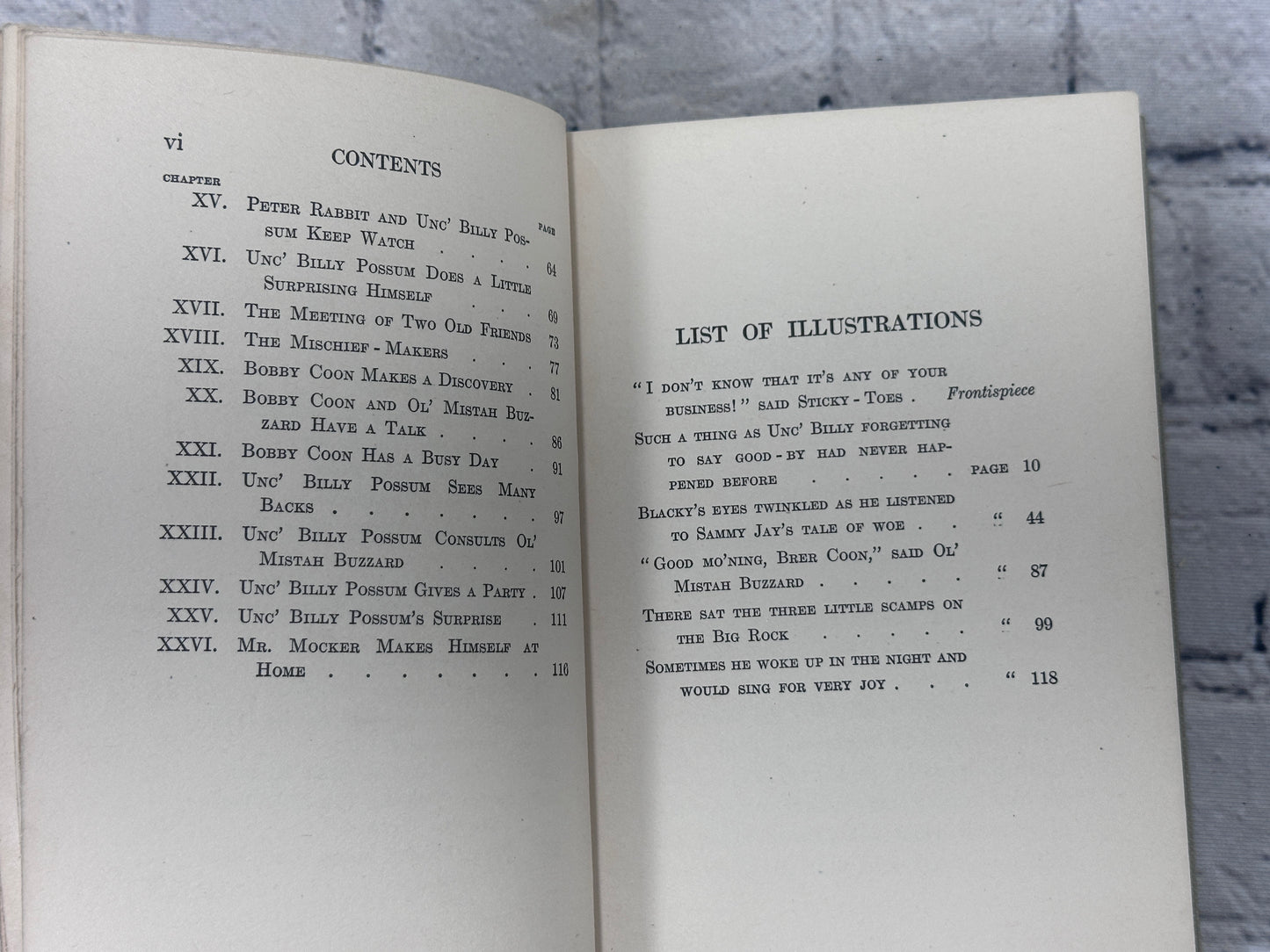The Bedtime Story Books: Adventures of Mr. Mocker by Thornton W Burgess [1919]