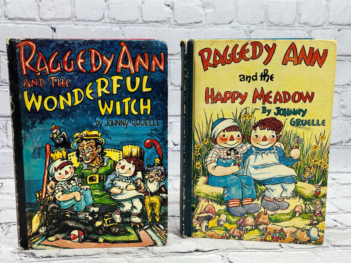Raggedy Ann and Andy By Johnny Gruelle [Lot of 6 · 1960s]