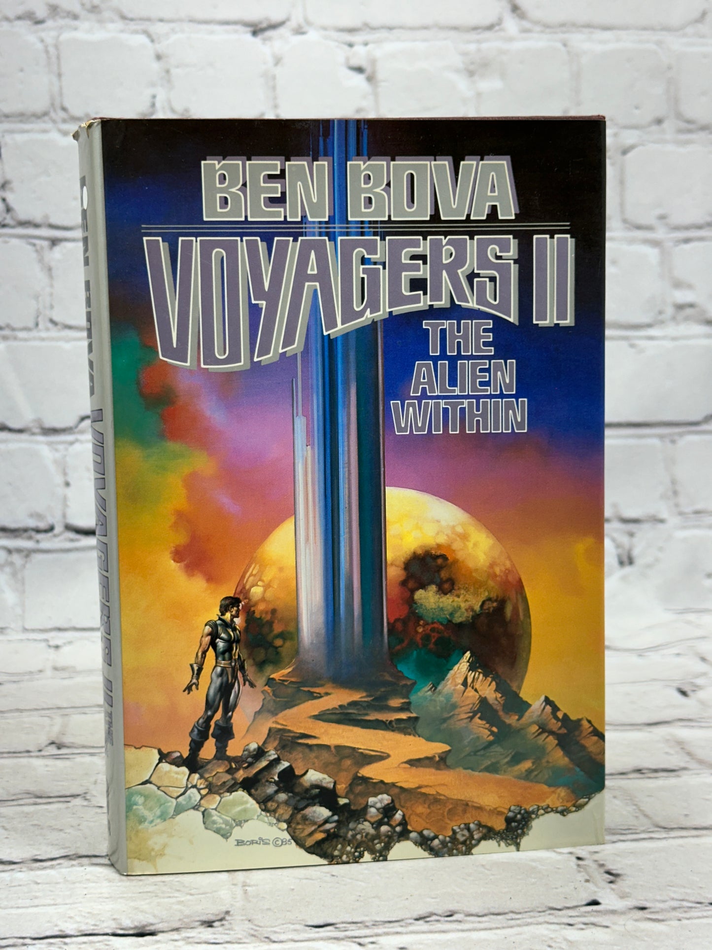 Voyagers II The Alien Within by Ben Bova [1st Edition · 1st Printing · 1986]