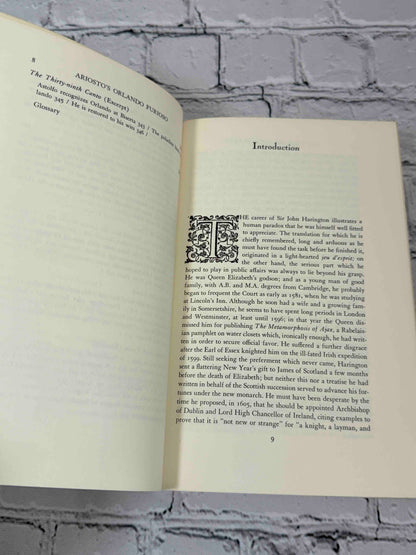 Ariosto's Orlando Furioso by Ludovico Ariosto, 1966 Indiana University Press Paperback - contents and introduction