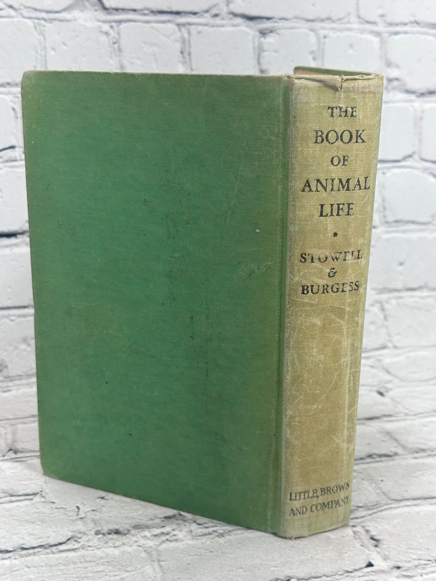 The Book of Animal Life By Thora Stowell & Thornton Burgess [1st Ed. · 1937]