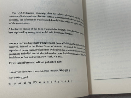 The New Crowd: The Changing of the Jewish Guard by Ehrlich and Rehfeld [1990]