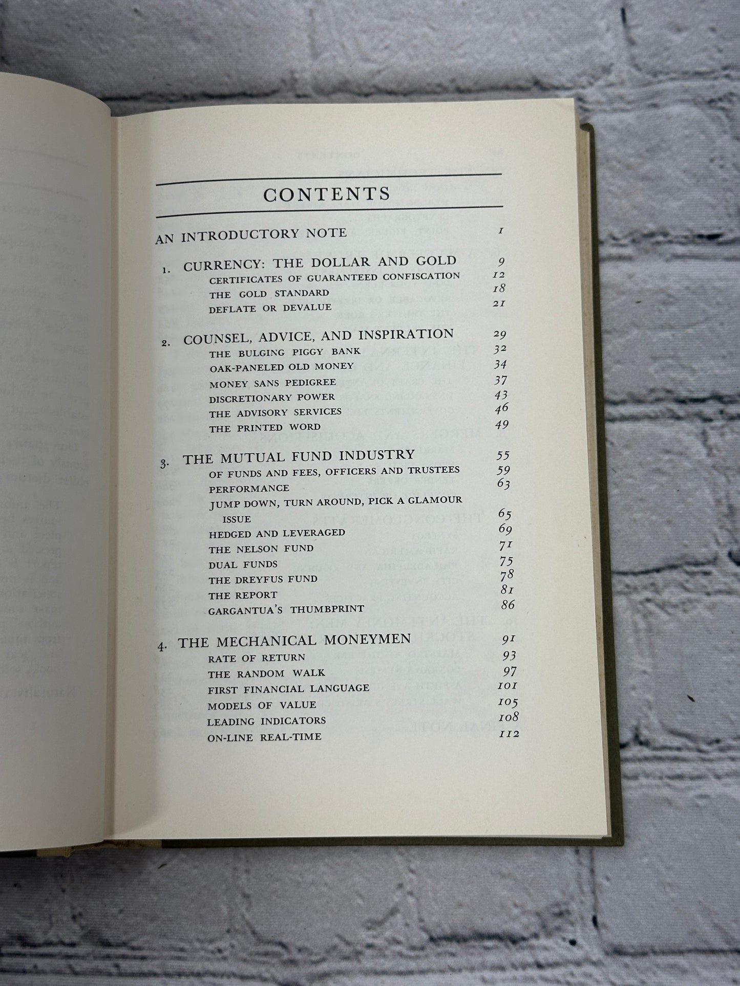 Money Makes Money and the Money Makes..by Krefetz and Marossi [1970 · 1st Print]