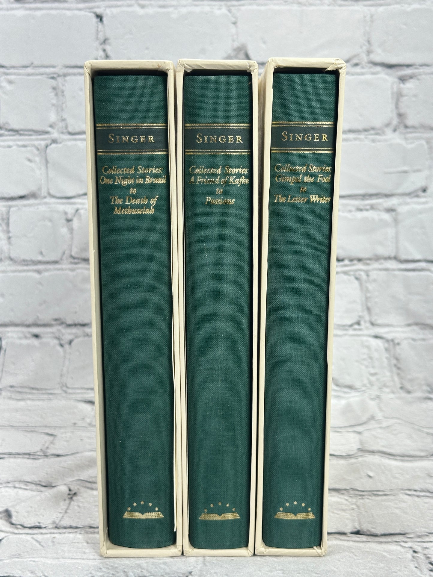 Isaac Bashevis Singer [3 Volume Set · The Library of America]