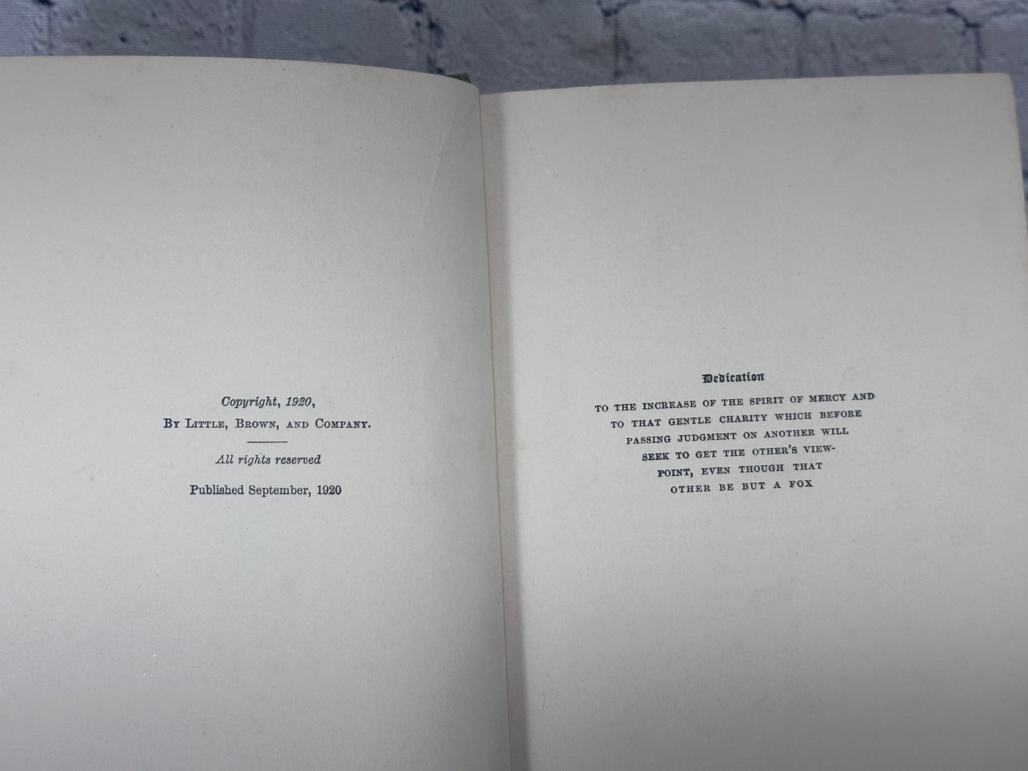 Old Granny Fox By Thornton Burgess [Green Meadow Series · 1st Edition · 1920]