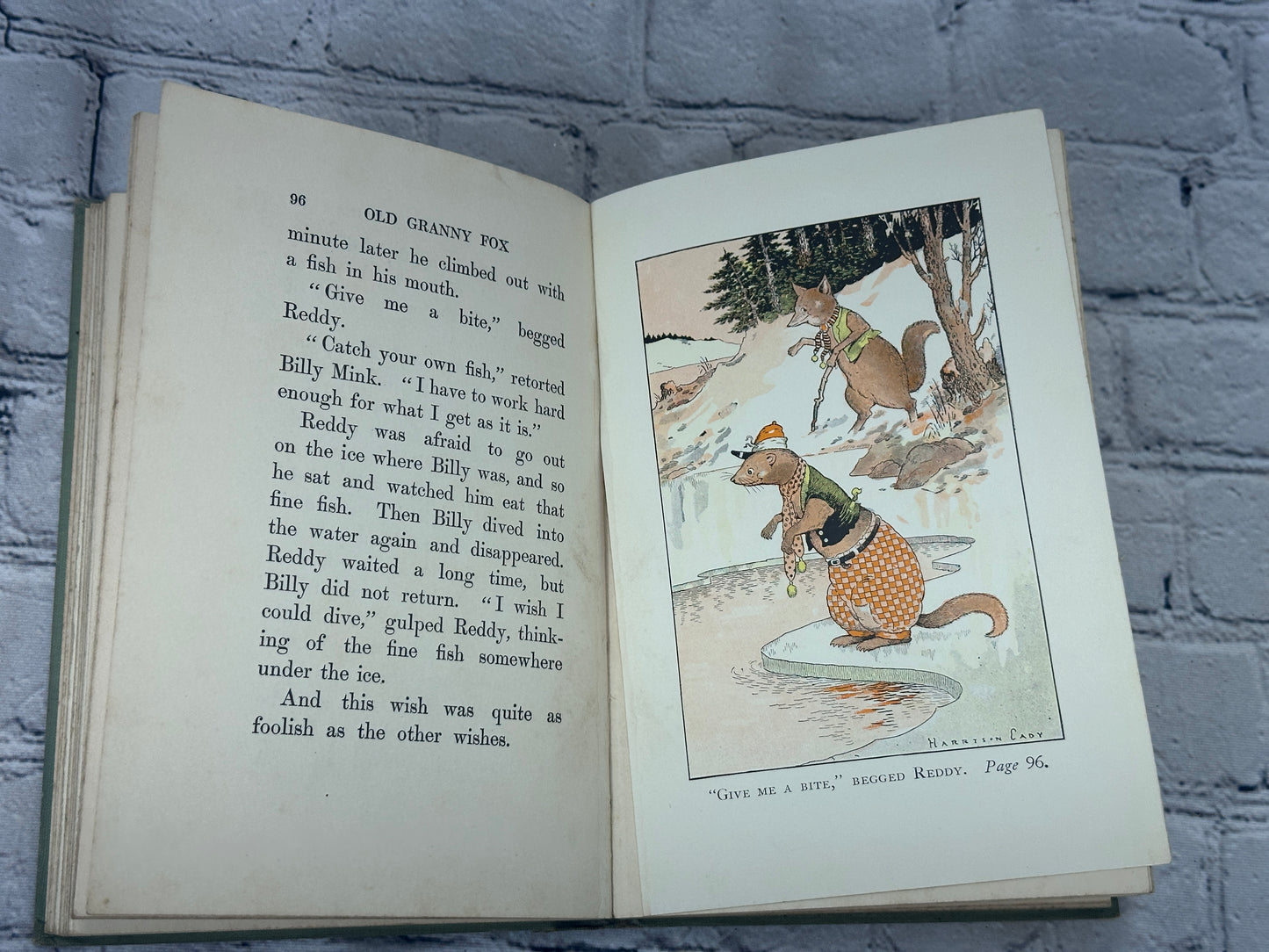 Old Granny Fox By Thornton Burgess [Green Meadow Series · 1st Edition · 1920]